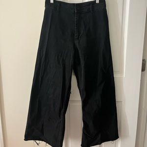 Zara Marine Straight Black pants